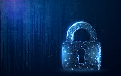 A representational image of a lock denoting cyber security A representational image of a lock denoting cyber security