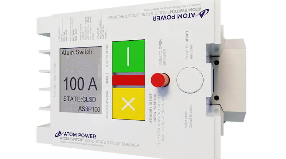 Atom Power Unveils Second-Generation Digital Circuit Breaker | T&D World