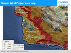 Santa Barbara County transmission lines are highly vulnerable to fires and other disasters.