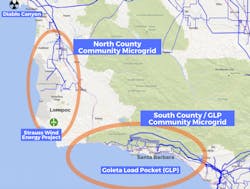 The SWEP sets the stage for a North County Community Microgrid similar to the GLP Community Microgrid in the South County. Both regions are highly transmission-grid vulnerable, being at the edges of their utility service territories (PG&amp;E in the north and SCE in the south).
