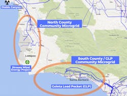 The SWEP sets the stage for a North County Community Microgrid similar to the GLP Community Microgrid in the South County. Both regions are highly transmission-grid vulnerable, being at the edges of their utility service territories (PG&E in the north and SCE in the south). The SWEP sets the stage for a North County Community Microgrid similar to the GLP Community Microgrid in the South County. Both regions are highly transmission-grid vulnerable, being at the edges of their utility service territories (PG&E in the north and SCE in the south).