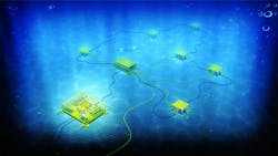 Subsea distribution power grid Subsea distribution power grid