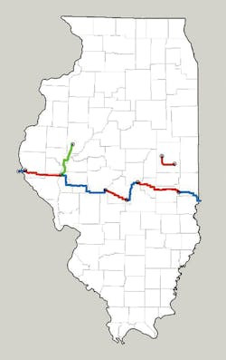 Ameren Illinois Rivers Project Map. Ameren Illinois Rivers Project Map.