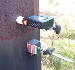 Oxide formation measurements on weathering steel pole by EPRI using Raman Spectrometer. Oxide formation measurements on weathering steel pole by EPRI using Raman Spectrometer.