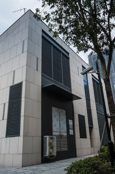 External view of K-station constructed in an independent building.
