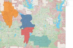 Logistics clusters in DFW area. D/FW has four pockets of high concentrations of logistics and distribution centers, all proximate to the interstates and/or DFW or Alliance airports. Logistics clusters in DFW area. D/FW has four pockets of high concentrations of logistics and distribution centers, all proximate to the interstates and/or DFW or Alliance airports.