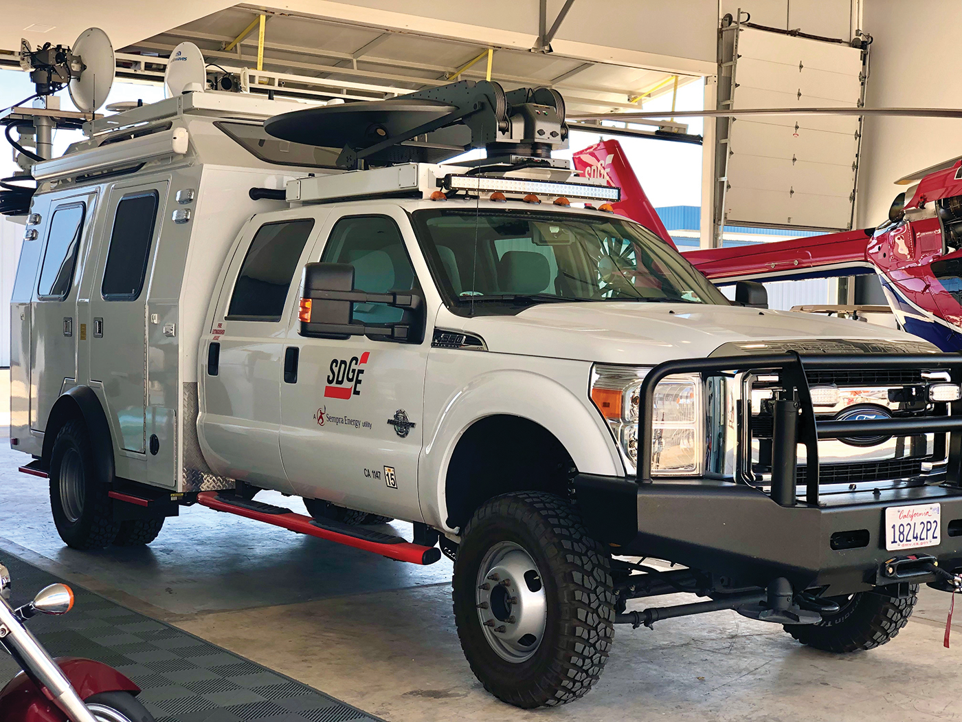 SDG&E&rsquo;s Tactical Command Vehicle.
