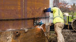 Robotic welders were utilized to increase efficiency. Robotic welders were utilized to increase efficiency.