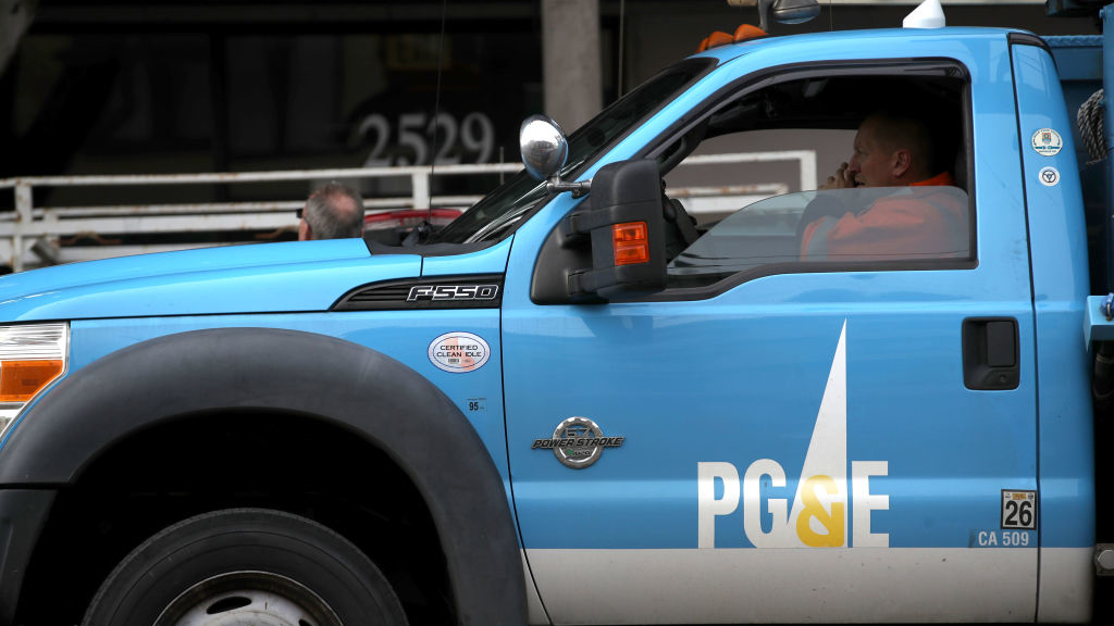 A PG&E truck.