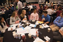 At the event, young professionals can learn about new trends, exchange ideas and expand their knowledge. At the event, young professionals can learn about new trends, exchange ideas and expand their knowledge.