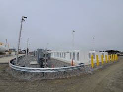 National Grid&apos;s 48-MWh Nantucket battery storage facility.