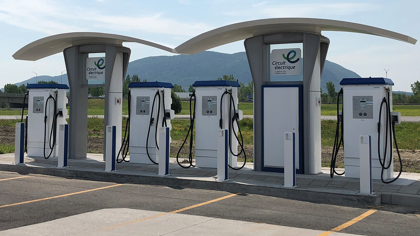 Charging superstation.