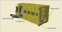 The 'four machines in one' concept will grant substantial savings in site time both as direct and indirect costs. The 'four machines in one' concept will grant substantial savings in site time both as direct and indirect costs.