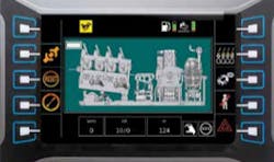 The operator has the option of either standing on a designed footplate or operating the machine via radio remote control. The userfriendly HMI of the machine grants optimal performance and simple operations. The operator has the option of either standing on a designed footplate or operating the machine via radio remote control. The userfriendly HMI of the machine grants optimal performance and simple operations.