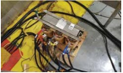 Test setup for supplying circuit. Test setup for supplying circuit.