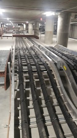 The project consisted of the construction and installation of a two-story control building with 48 breakers and 27 feeder positions, which were made up of 49 sets of cables. The project consisted of the construction and installation of a two-story control building with 48 breakers and 27 feeder positions, which were made up of 49 sets of cables.