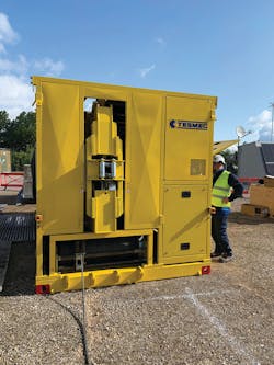 The CLP has been designed to collect dust particles of aluminium oxide during the recovery of the conductor and remove them at source. The CLP has been designed to collect dust particles of aluminium oxide during the recovery of the conductor and remove them at source.