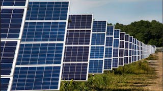 Long Island solar farm, 32-MW solar photovoltaic power plant.