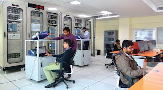 Laboratory at POWERGRID&apos;s Advanced Research and Technology Centre.