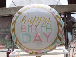 SDG&E's nonconductive balloon prototype. SDG&E's nonconductive balloon prototype.