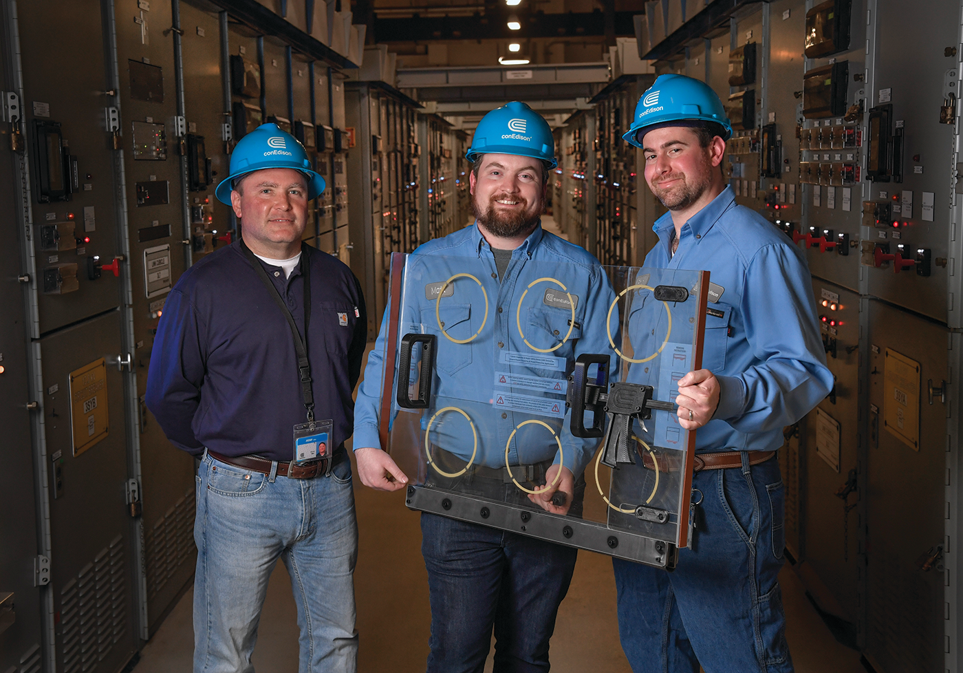 Inventors: Left to right: Joe Szabo, Matt Johnson, Eric M. Fell.