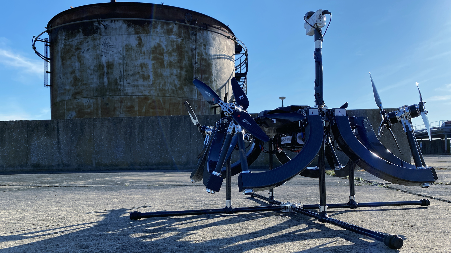 A Skygauge Robotics industrial inspection drone