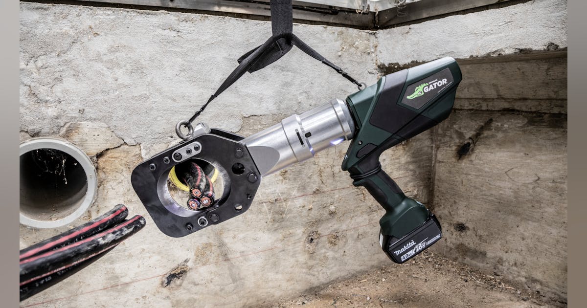 Emerson Introduces Greenlee Gator Remote Cable Cutter T D World