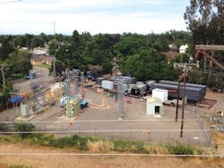 Generators provide 7 MW of power to PG&amp;E&rsquo;s Rice substation at 12 kV.