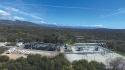 Generators provide 18 MW of power at PG&E’s Coarsegold substation at 21 kV. Generators provide 18 MW of power at PG&E’s Coarsegold substation at 21 kV.