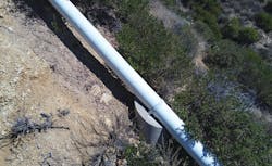 Drones can easily inspect pipelines in hard-to-reach areas, reducing expense and safety hazards, even in winter when thermal imaging can be used. Drones can easily inspect pipelines in hard-to-reach areas, reducing expense and safety hazards, even in winter when thermal imaging can be used.