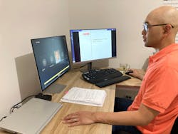 ComEd DER engineer enhances professional and technical skills at home through remote learning. ComEd DER engineer enhances professional and technical skills at home through remote learning.