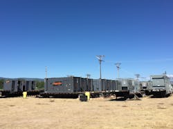 Generators supply 18 MW of power for PG&E’s McArthur substation at 12 kV. Generators supply 18 MW of power for PG&E’s McArthur substation at 12 kV.