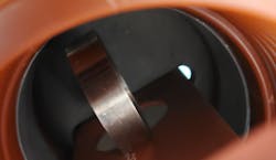 Corona ring not properly connected Corona ring not properly connected