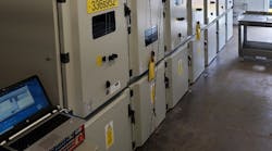 Picture of the air-insulated switchgear