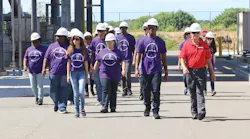 Students toured the Duke Energy Bartow Power Plant in St. Petersburg, Florida, so they could better understand how much work it takes for the power to travel from generation, through all the poles and wires, before the lights come on at home.