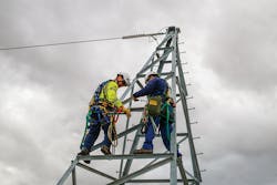 SDG&E linemen attend helicopter training at Ocotillo Training Facility in Ocotillo, California. SDG&E linemen attend helicopter training at Ocotillo Training Facility in Ocotillo, California.