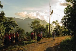 In Sillab, which sits at 2,700 ft in altitude on top of a mountain, the predominant language is the Mayan-based dialect, Kekchi. In Sillab, which sits at 2,700 ft in altitude on top of a mountain, the predominant language is the Mayan-based dialect, Kekchi.