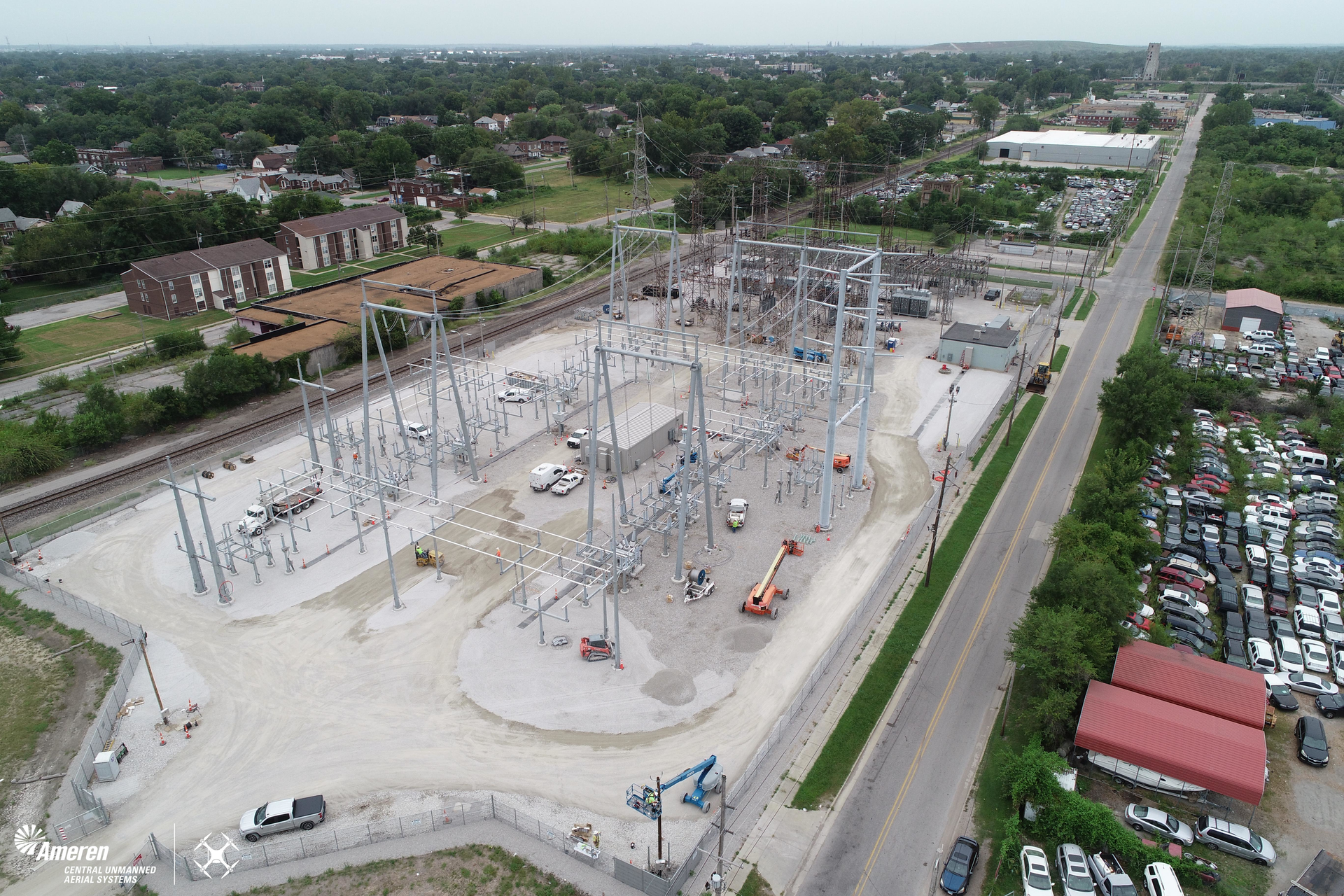 Drone Photo Of Ridge Substation 5f4ff8970e257
