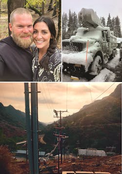 As a troubleman for Southern California Edison, Gerad Coburn must handle a variety of different weather and working conditions in the field. As a troubleman for Southern California Edison, Gerad Coburn must handle a variety of different weather and working conditions in the field.