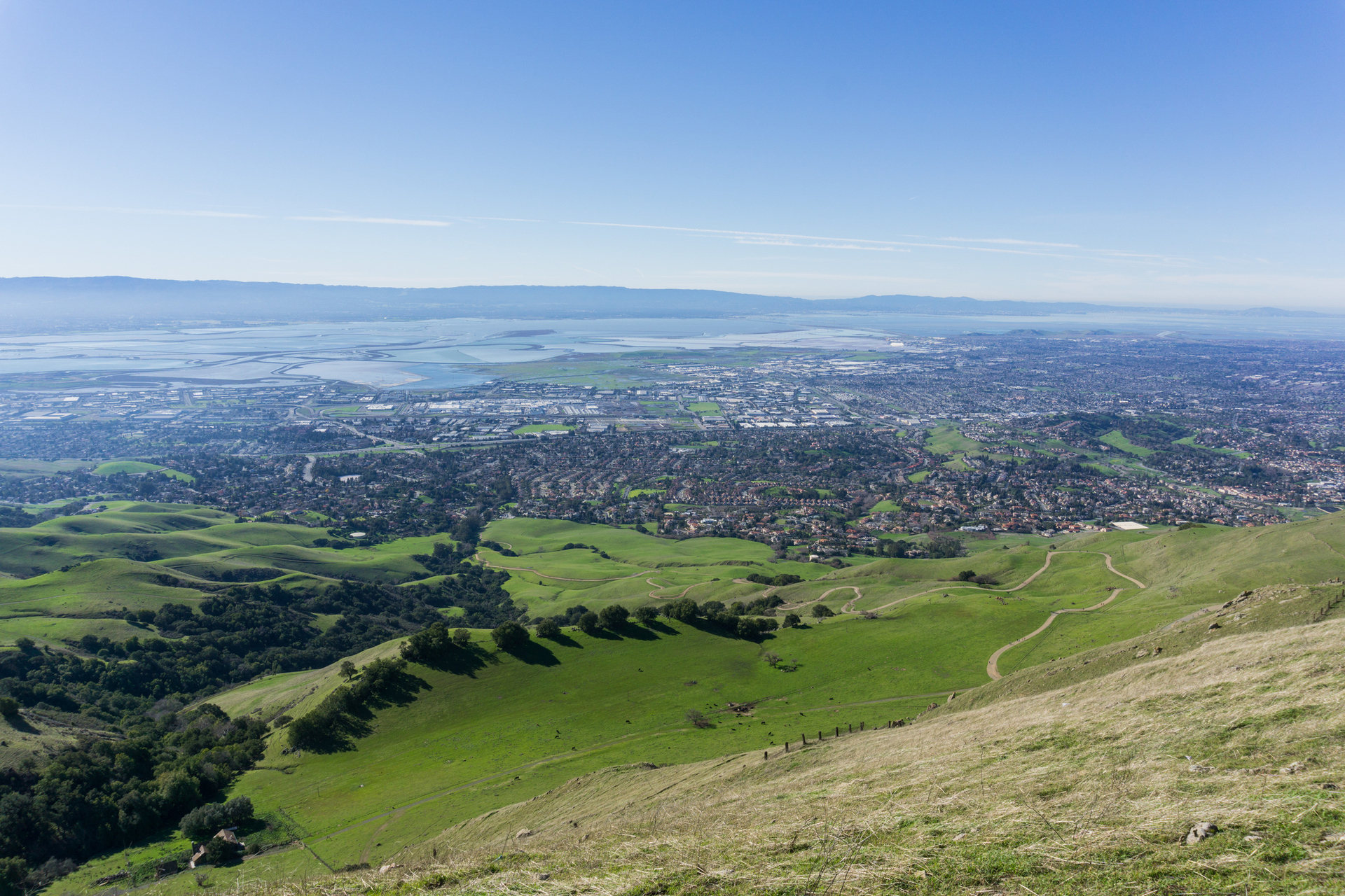A view of Fremont, California