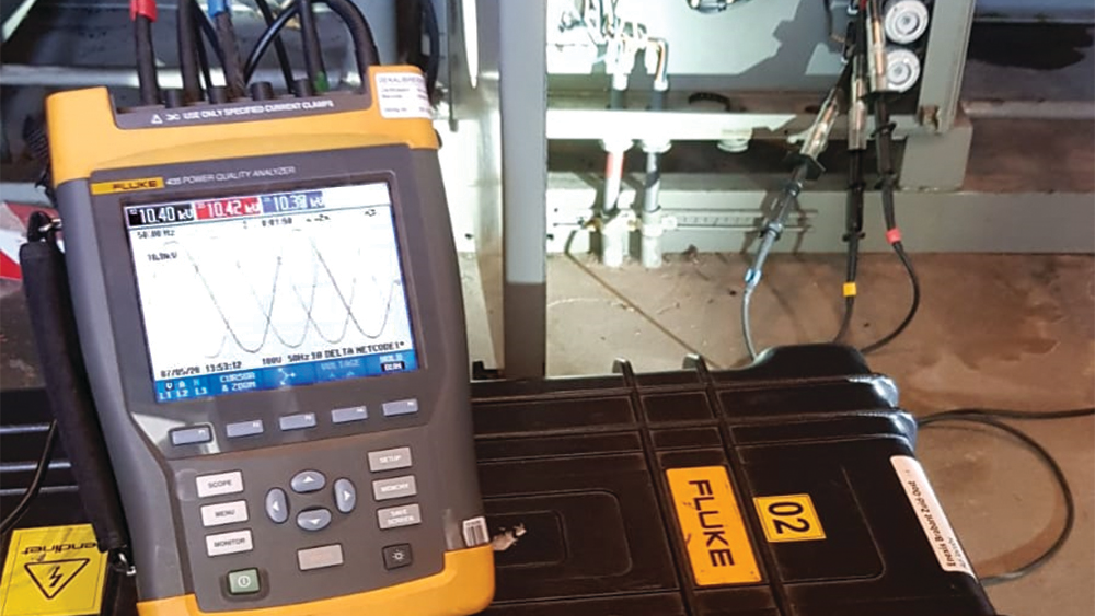 Field measurements for national level PQM campaign using Fluke 435 &ndash;II meter.