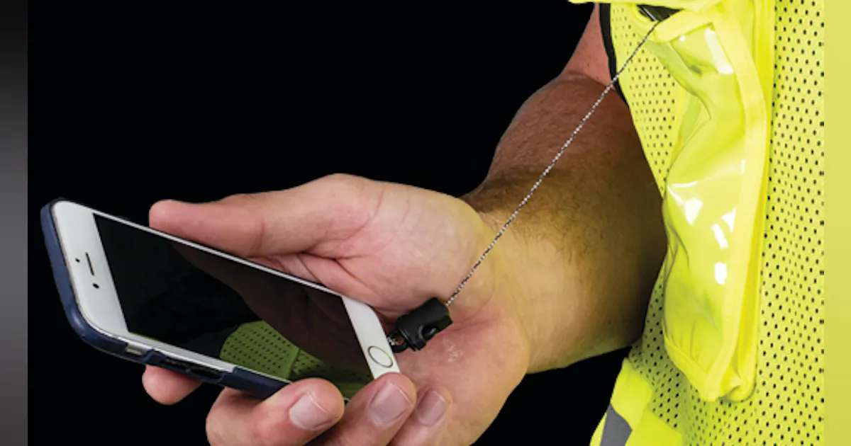Retractable Tether Using New Retractable Tether System Prevents Tools From Dropping | TD World