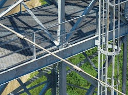 Channel crossarm member. Channel crossarm member.