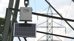 LineVision's non-contact power line monitoring system.