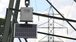 LineVision&apos;s non-contact power line monitoring system.
