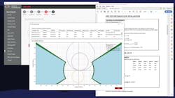 Tool for PRC-023 compliance evaluation provides the user with an interactive R-X diagram showing load criteria limits and relay settings. Tool for PRC-023 compliance evaluation provides the user with an interactive R-X diagram showing load criteria limits and relay settings.