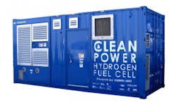 Fig. 3: Hydrogen fuel cell project at Honolulu Harbor. Fig. 3: Hydrogen fuel cell project at Honolulu Harbor.