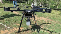 Drone and LiDAR. Drone and LiDAR.