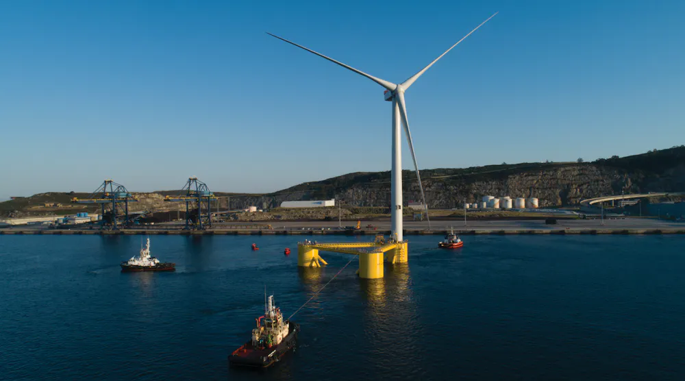 Continental Europe's First Floating Wind Farm | T&D World