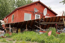 In Galena, Alaska, more than 200 homes were destroyed when the Yukon river flooded in 2013. In partnership with FEMA, NREL identified opportunities for improving the community's local energy systems. In Galena, Alaska, more than 200 homes were destroyed when the Yukon river flooded in 2013. In partnership with FEMA, NREL identified opportunities for improving the community's local energy systems.